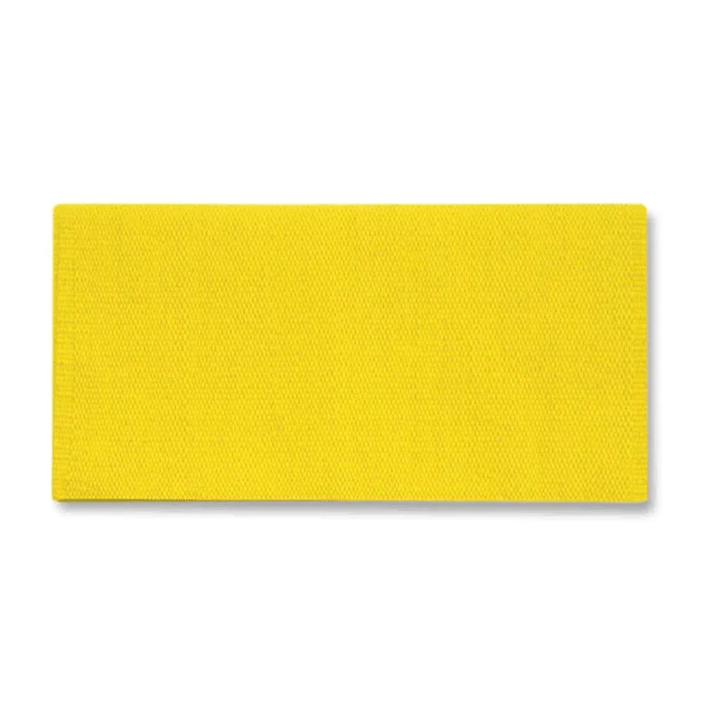Mayatex 1314-86 San Juan Solid Buttercup 36x34 New Zealand Wool Saddle Blanket