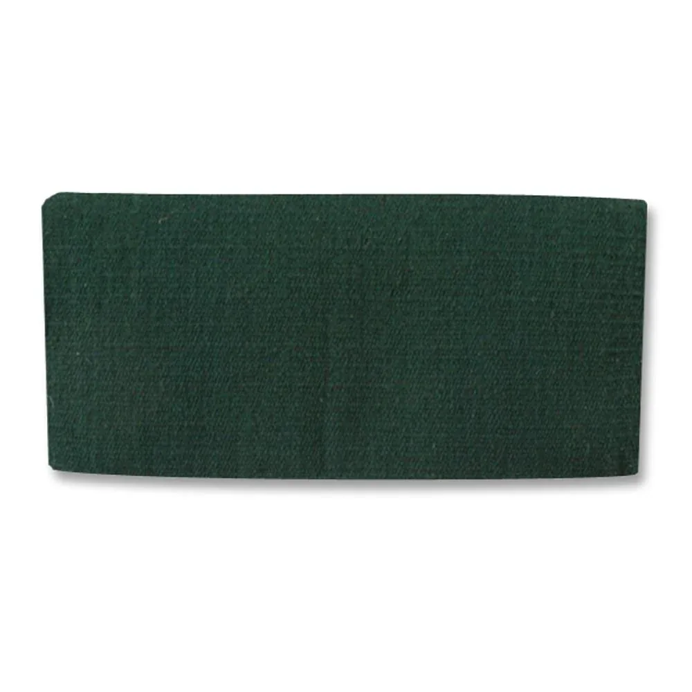 Mayatex 1314A-20 San Juan 34X30 Hunter Green New Zealand Wool Saddle Blanket