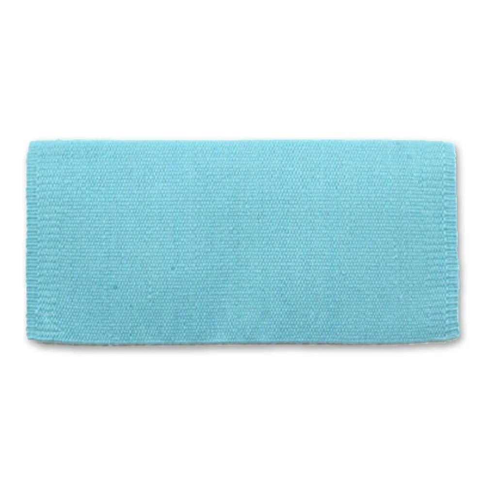 Mayatex 1314A-76 San Juan 34X30 Aqua New Zealand Wool Saddle Blanket