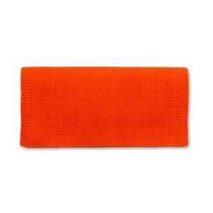 Mayatex 1314A-77 San Juan 34X30 Tangerine Orange New Zealand Wool Saddle Blanket