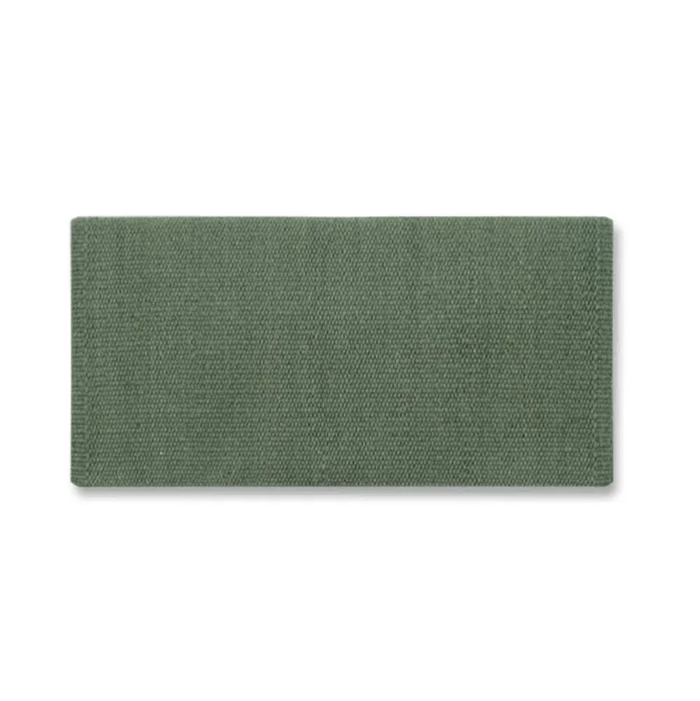 Mayatex 1314C-38 San Juan Solid Sage 38x34 New Zealand Wool Saddle Blanket