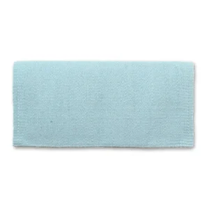 Mayatex 1314P-80 San Juan 24x24 Crystal Ice Blue New Zealand Wool Pony Saddle Blanket