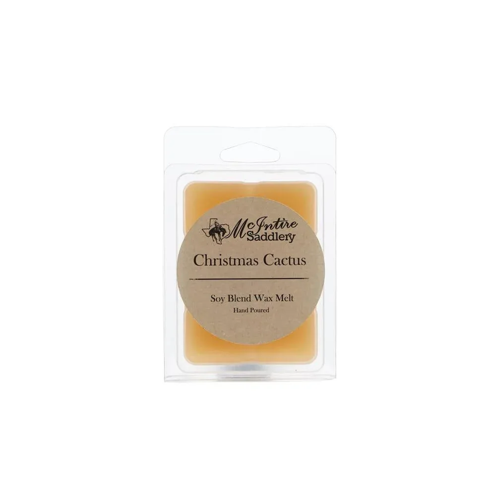 Mcintire Saddlery Christmas Cactus Wax Melt