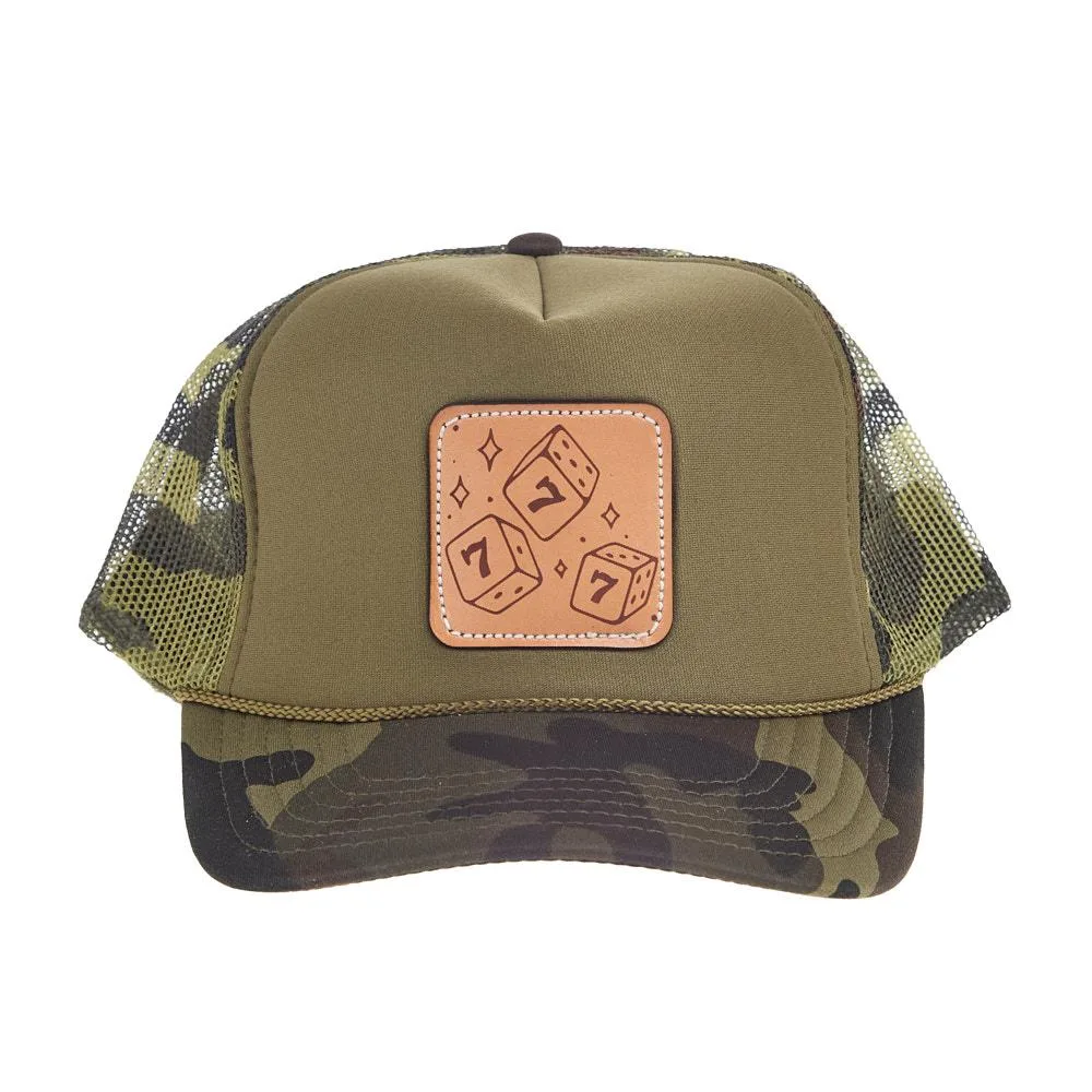 Mcintire Saddlery Dice Camo Cap