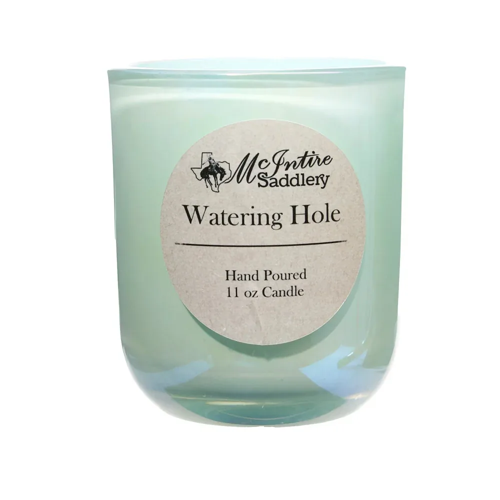 Mcintire Saddlery Watering Hole Candle - Image 2