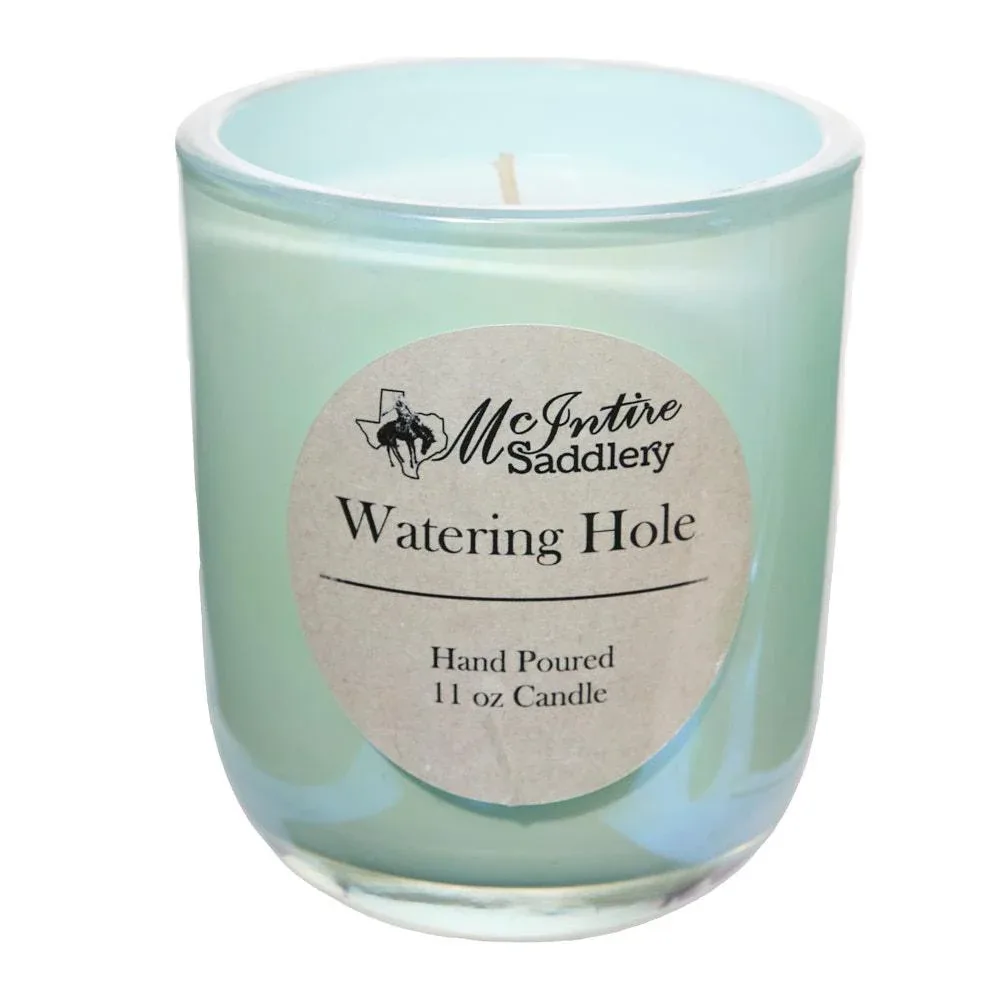 Mcintire Saddlery Watering Hole Candle