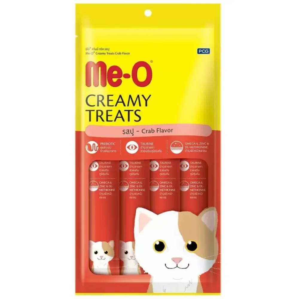 Me O Creamy Crab Treats and Furlicks Skin & Coat Supplement Combo for Cats - Image 2