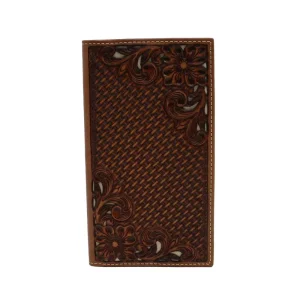 Men's Basket Weave Rodeo Wallet
