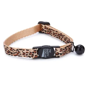 Meow Town AnimalPrint Cat Collar 8-12In Cheetah
