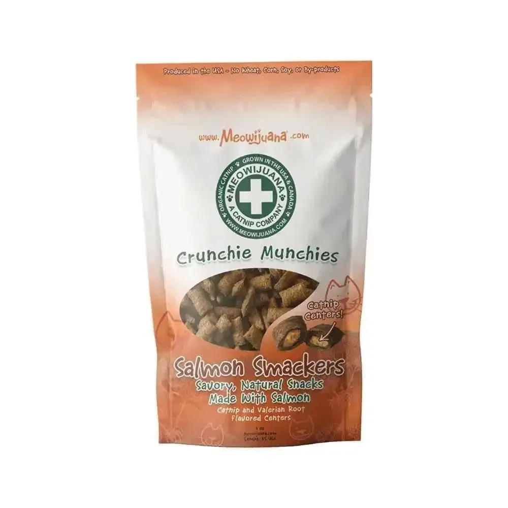Meowijuana® Crunchie Munchie Salmon Cat Treats 3 Oz