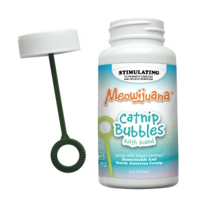 Meowijuana Honeysuckle Catnip Bubbles Toy