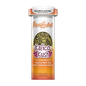 Meowijuana Kalico Kush Valerian Root & Catnip Blend Toy