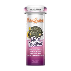 Meowijuana Mice Dreams Catnip Blend Promotes Play and Cat Health