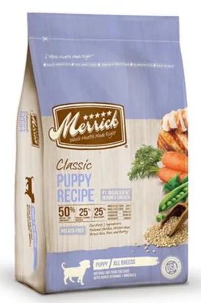 Merrick Classic Puppy Recipe 12lb Bag