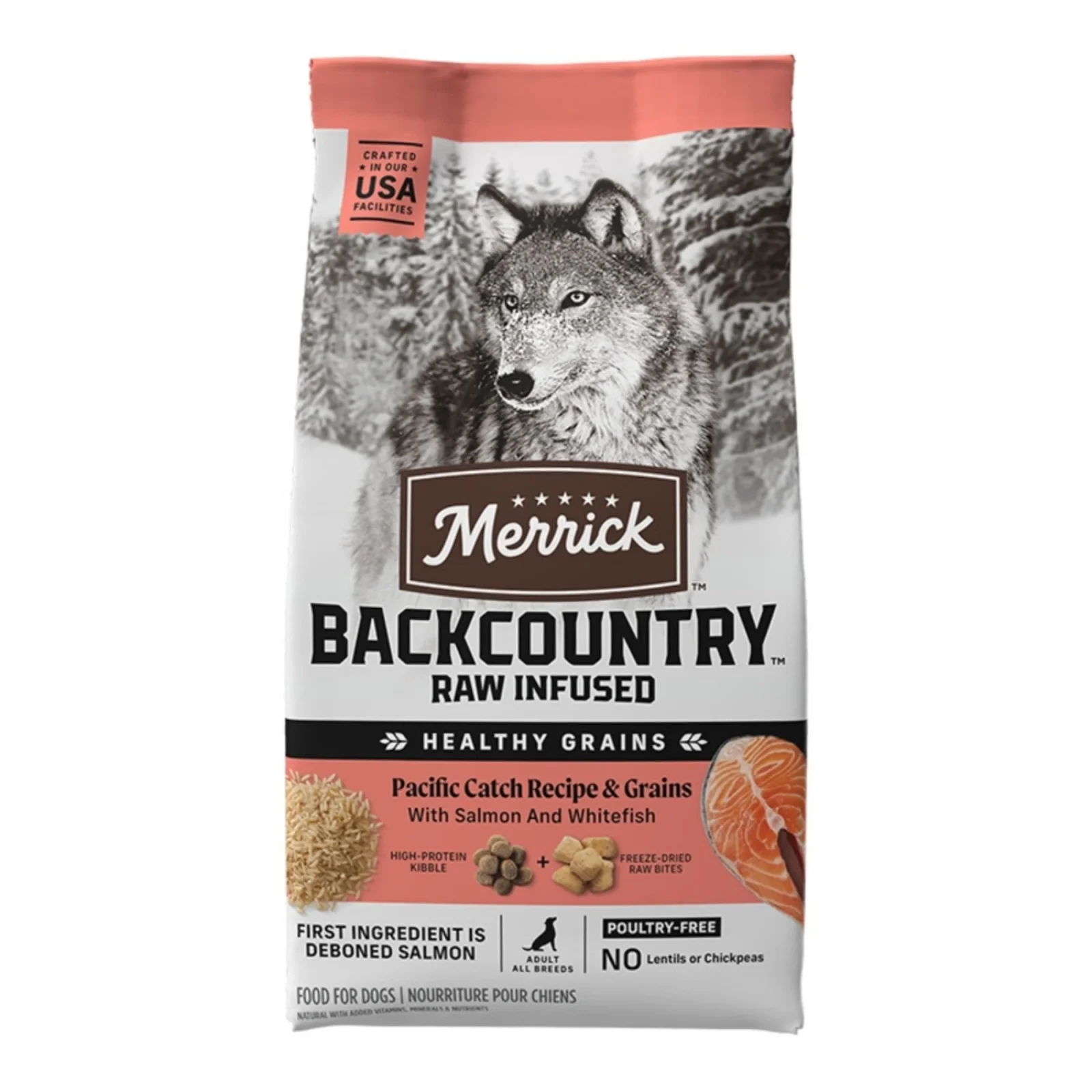 Merrick Dog Backcountry Pacific Catch 20Lb