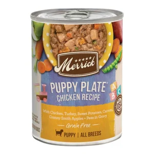 Merrick Dog Classic Puppy Plate, 12.7 oz, Case of 12
