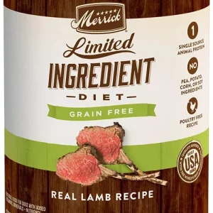 Merrick Dog Limited Ingredient Grain Free Lamb 12.7oz. (Case of 12)