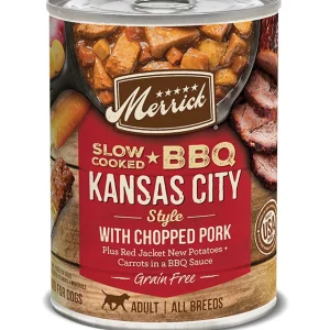 Merrick Dog Slow-Cooked Grain Free Kansas Style Pork 12.7oz. (Case of 12)