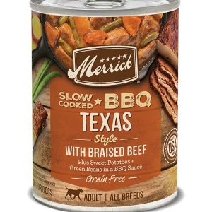 Merrick Dog Slow-Cooked Grain Free Texas Style Beef 12.7oz. (Case of 12)
