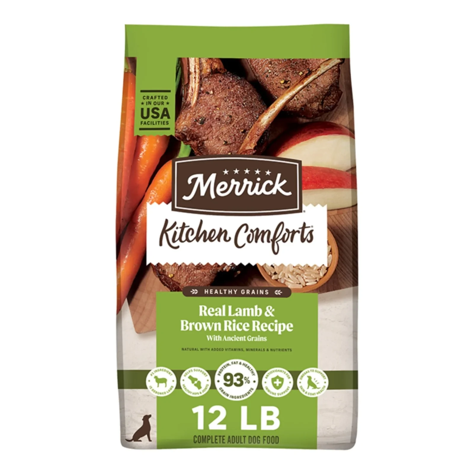 Merrick Kitchen Comforts Real Lamb & Brown Rice, 12 Lb - Image 2