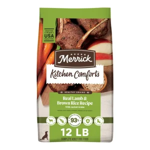 Merrick Kitchen Comforts Real Lamb & Brown Rice, 12 Lb