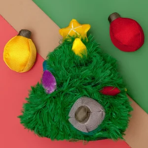 Merry Woofmas Doglas Fur & Ornaments Dog Toy Set