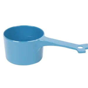 Messy Mutts Dog Cat Food Scoop 1 Cup Blue