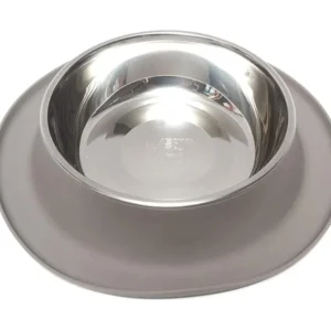 Messy Mutts Dog Feeder Grey 1.5 Cup