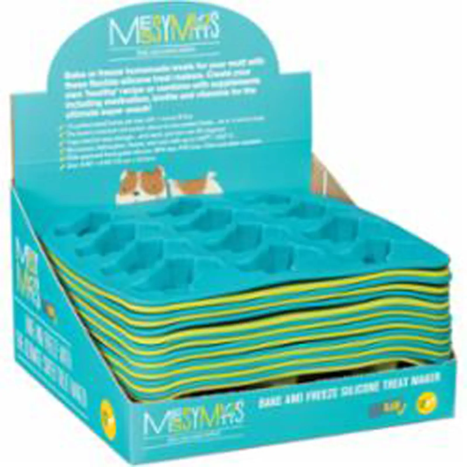Messy Mutts Dog Trat Making Mold Display 20 ct