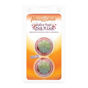 Mewoijuana Kaliko Kush Stick N Lick Cat Toy