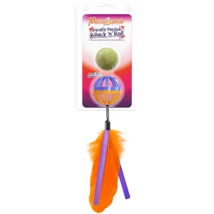 Mewoijuana Purple Pashion Whack N Roll Cat Toy