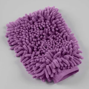 Microfibre Grooming Mitt Purple