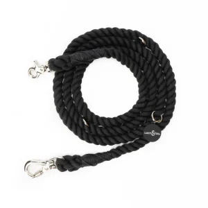 Midnight Hands-Free Rope Leash