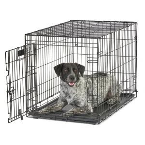 MidWest Homes for Pets Contour Single Door Dog Crate, 36 In