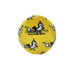 MIGHTY Ball Medium Unicorn Dog Toy