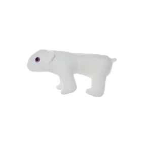 MIGHTY JR Arctic Polar Bear Dog Toy