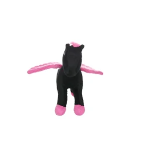 MIGHTY JR Liar Pegasus Black Pink Dog Toy
