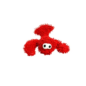 MIGHTY JR Microfiber Ball Lobster Dog Toy
