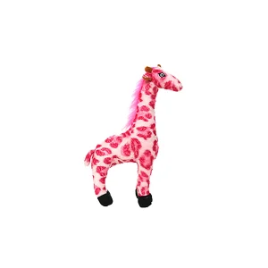 MIGHTY JR Safari Pink Giraffe Dog Toy