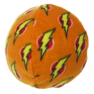 MIGHTY Large Orange Ball Dog Toy