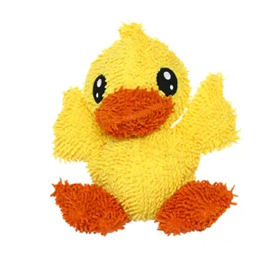 MIGHTY Microfiber Ball Duck Dog Toy