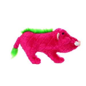 MIGHTY Safari Warthog Pink Dog Toy