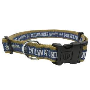 Milwaukee Brewers MLB Dog Collar