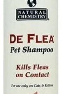 Miracle Care Natural Chemistry DeFlea Pet Shampoo for Cats