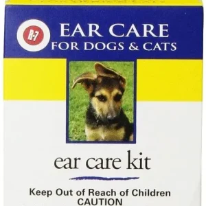 Miracle Care Pet Ear Mite Treatment Kit and Ear Cleaner for Dogs