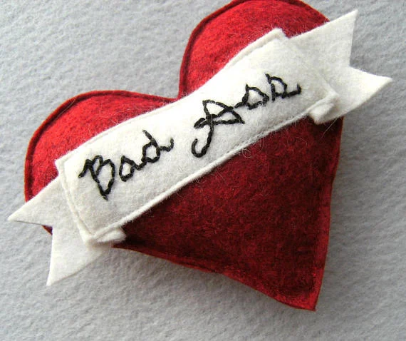 MISO HANDMADE | Bad Ass Heart Cat Toy
