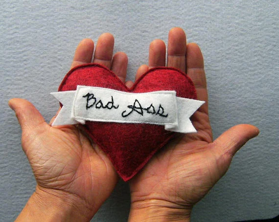 MISO HANDMADE | Bad Ass Heart Cat Toy - Image 2