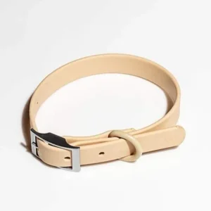 Modern Dog Collar in Tan <>