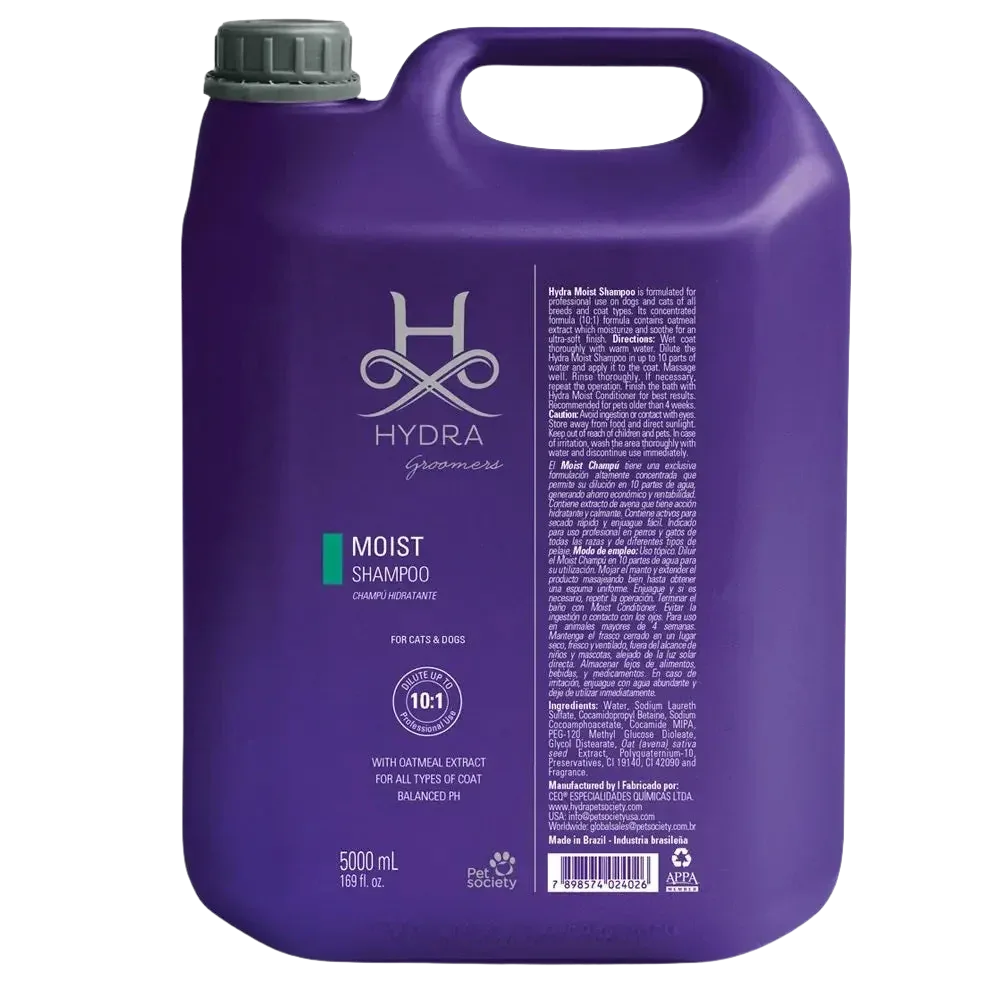 Moist Shampoo 1.3 Gallon by Hydra
