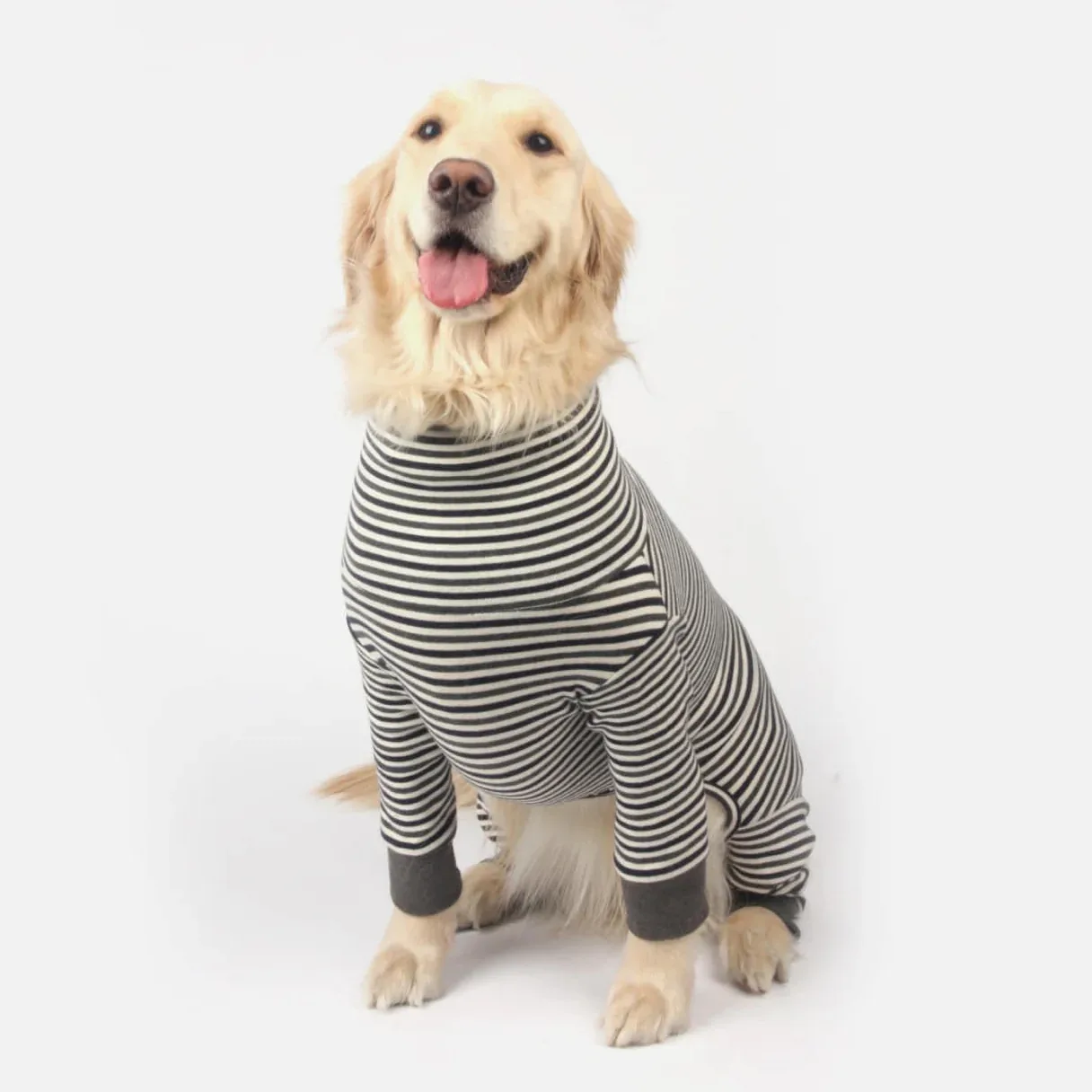 MONCHOUCHOU | Easy Fit All-in-One in Navy & Grey (4XL - 6XL)